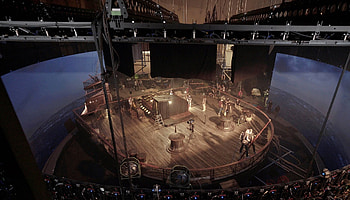 Studio Babelsberg stages, Film production settings, Versatile filming spaces, Creative dom HD wallpaper