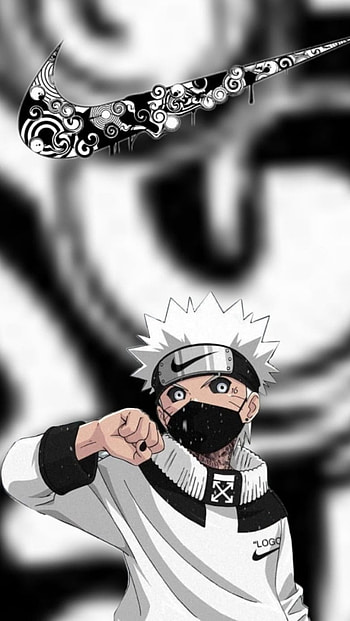 naruto, white, sleeve HD phone wallpaper