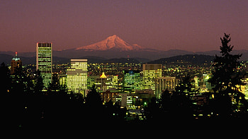 Portland Skyline, Travels, Portland Oregon HD wallpaper