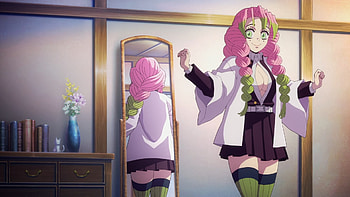 Mitsuri Kanroji, Anime, Demon Slayer: Kimetsu no Yaiba HD wallpaper