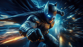 Dynamic Batman - Superhero Comic Theme, superhero, Comic, Batman HD wallpaper