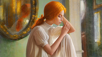 A Gentle Spirit, dreamy, fantasy, artist, artwork, digital-art, artstation HD wallpaper