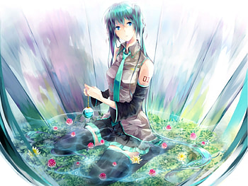 Anime, Girls, Vocaloids HD wallpaper