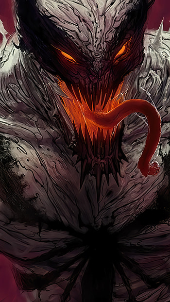 Anti Venom, eye, iris HD phone wallpaper