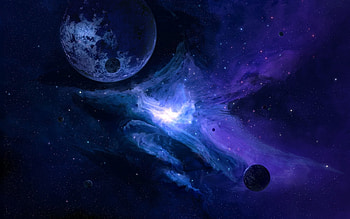 kosmos 3d art planet satellite flash space planet satellite flash space background full screen HD wallpaper