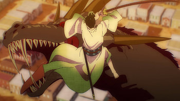 Epic Anime Dragon Encounter, Anime, Monsters: 103 Mercies Dragon Damnation HD wallpaper