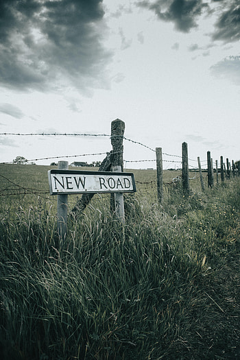 Words, Road, Fence, Inscription, Sign HD phone wallpaper