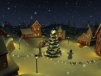 Let It Snow........., holidays, xmas, christmas HD wallpaper