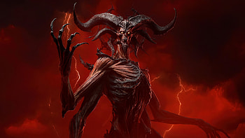 Infernal Sovereign — Diablo IV Demon, Video Game, Diablo IV, Diablo, Demon HD wallpaper