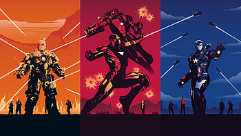 Generations Iron Man , iron-man, superheroes, digital-art, artwork HD wallpaper