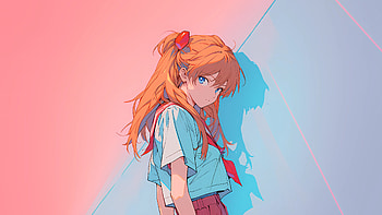 Radiant Anime Girl Ultra, manga, Asuka Langley Sohryu HD wallpaper