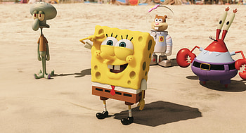SpongeBob Movie, Sponge Out of Water, 3 points, Parents HD wallpaper