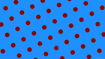 blue dots spots red polka dodger blue dark red HD wallpaper