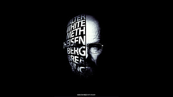 Breaking Bad Typography, typography, breaking-bad, tv-shows HD wallpaper