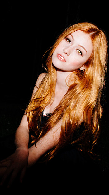 Katerina McNamara, hollywood actress, model HD phone wallpaper