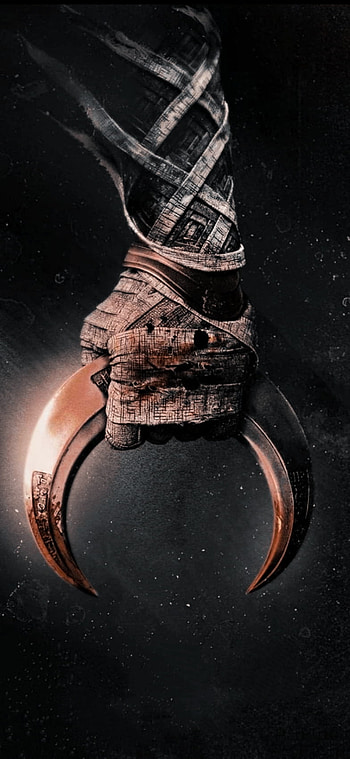 Moonknight, marvel, cresent, darts, blade HD phone wallpaper