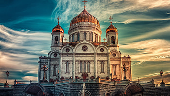 Cathedral, architecture, city, Moscow HD wallpaper