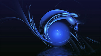 Abstract, Form, Neon, Ball HD wallpaper