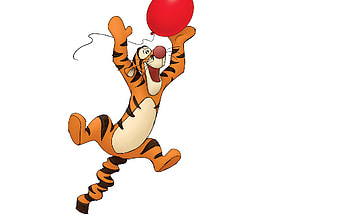 Tigger from Winnie the Pooh HD wallpaper