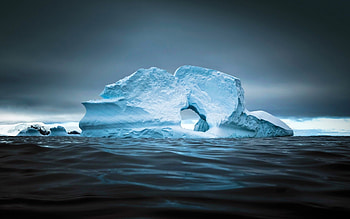 iceberg, Pristine beauty, Majestic solitude, Frozen wonder HD wallpaper