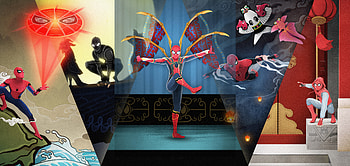 Spider-man: Far From Home, Iron-spider, stealth suit, 2019 HD wallpaper