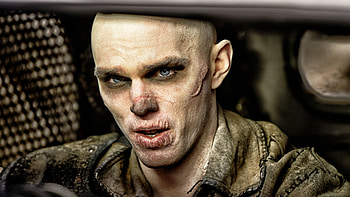 Nicholas Hoult as Nux, Mad Max: Fury Road HD wallpaper