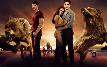 Bella Swan, Edward Cullen, Jacob Black, delight HD wallpaper