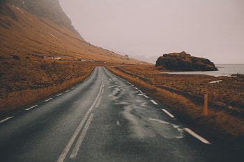 Nature, Mountains, Markup, Track, Route HD wallpaper