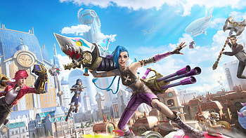 Pubg Mobile X Arcane League Of Legends, pubg, ps5-games, playerunknowns-battlegrounds, 2022-games, games, arcane, league-of-legends HD wallpaper