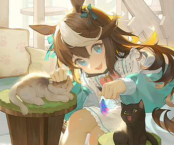 Tokai Teio, Tokai Teio, Anime, Uma Musume: Pretty Derby HD wallpaper