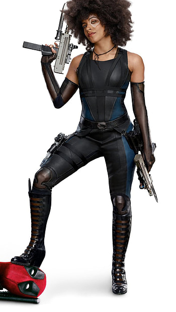 Domino (Deadpool) character, Deadpool 2 Samsung Galaxy S6 HD phone wallpaper