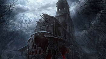 Tristram Cathedral, Diablo HD wallpaper