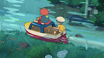 Ponyo, Studio Ghibli , Studio Ghibli backgrounds, Anime masterpiece HD wallpaper
