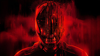 TRON: Ares — Crimson Grid ( ) HD wallpaper