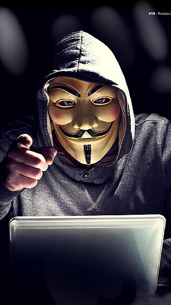 Hacker, Hacker Mask HD phone wallpaper