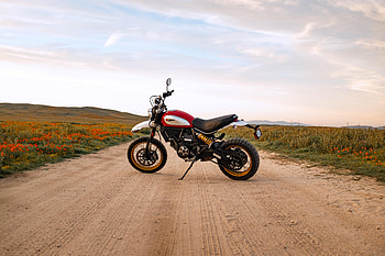Motorcycles, Side View, Motorcycle, Bike, Ducati Scrambler HD wallpaper