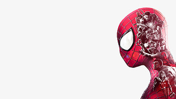 Spiderman Superheroes Double Exposure, spiderman, hulk, captain-america, thor, wolverine HD wallpaper
