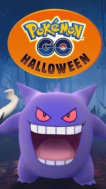 Pokemon go halloween, , anime HD phone wallpaper