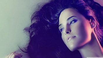 Purple Beauty, , Purple, Fashion, Beautiful lips, Girl, Beautiful, Pretty face, Model female, Sexy girl HD wallpaper