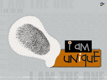 I AM UNIQUE, me, unique, i, attitude HD wallpaper