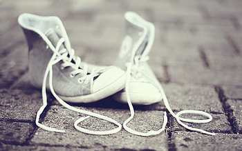 Love, Miscellanea, Miscellaneous, Sneakers, Inscription, Shoes, Footwear, Laces, Shoelaces HD wallpaper