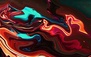 red blue abstraction, paint splashes background, red blue splashes background, red blue creative background, abstraction background HD wallpaper