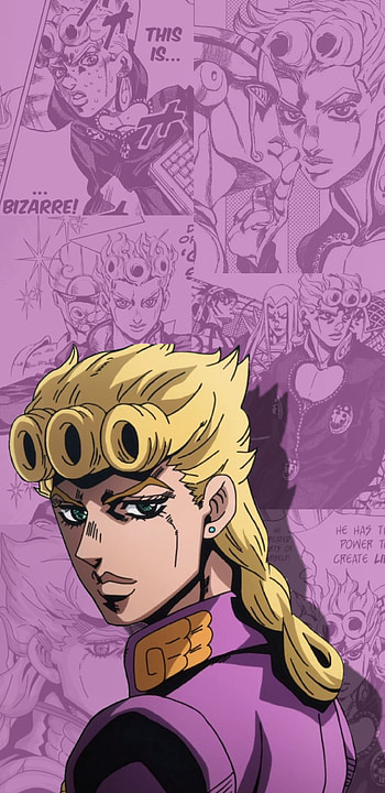 Giorno Giovanna, art, cartoon HD phone wallpaper