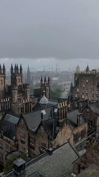 Edinburgh snow, Castles in Scotland, Futuristic architecture, Scenic destinations HD phone wallpaper