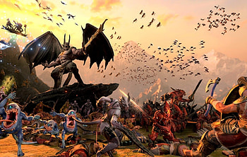 Total War: Warhammer III, Microsoft Windows game, Thrilling battles, Epic storytelling HD wallpaper