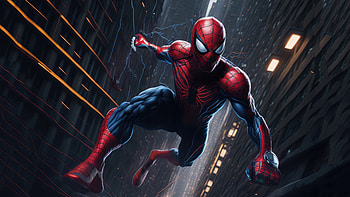 Spiderman New York , spiderman, superheroes, artwork, artist, digital-art, deviantart HD wallpaper