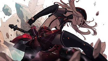 God Eater (TV series), Bursting with action, Deity-like appearances, Captivating design HD wallpaper
