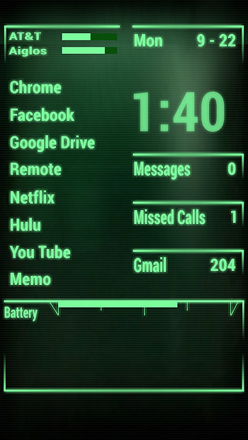 [functional] Pip - boy 3000! HD phone wallpaper