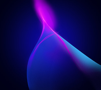 Curves, pink blue, glowing lines, stock HD wallpaper