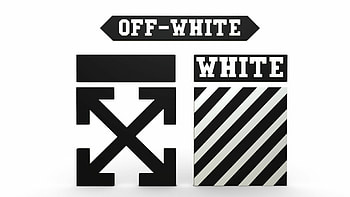 Off-White logo , Stylish and sleek, Iconic branding, Minimalistic designs HD wallpaper